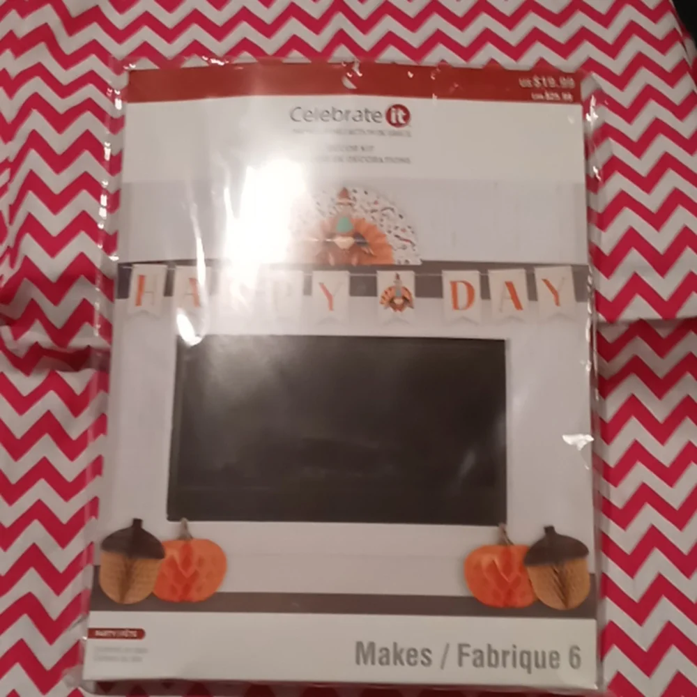 Happy 🦃 day banner kit